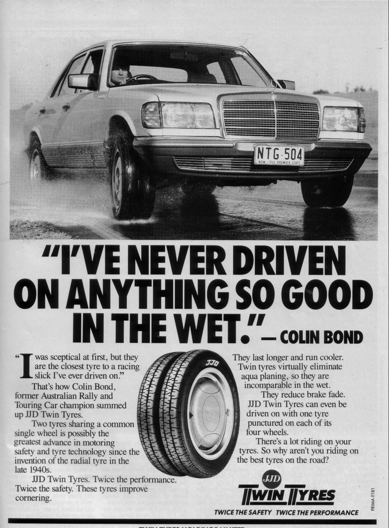 Illustration for article titled Odd find: JJD Twin Tyre Wheels